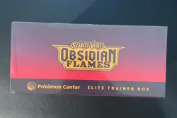 OBSIDIAN FLAMES POKEMON CENTER ETB Elite Trainer Box SEALED (READ DESCRIPTION) - Image 5