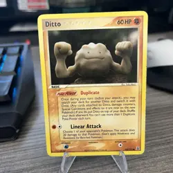 Pokemon Ditto Geodude 62/113 Delta Species Regular MP - Image 3