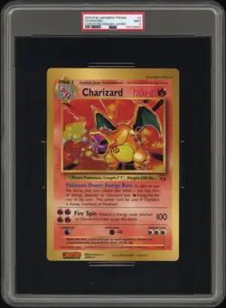 PSA 9 2000 POKEMON JAPANESE PROMO #4 CHARIZARD COROCORO ENGLISH JUMBO - Image 1