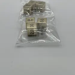 Pokemon Metal Damage Counter Dice Ultra Premium Charizard 2 Packs Of 3 =6 Gold - Image 5