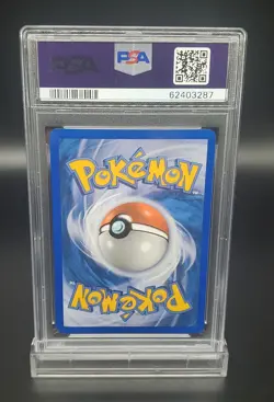 PSA 9 MINT Pokemon 2007 Ex Power Keepers Meditite Reverse Rev Foil Holo #55 - Image 2