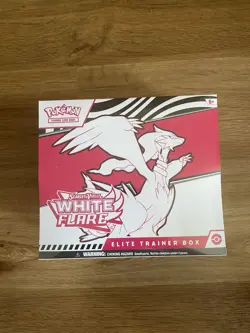 Pokemon ETB Elite Trainer Box English White Flare Sealed OVP - In Hand - Image 2