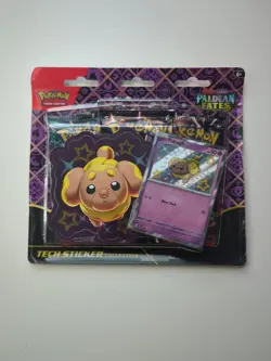 Pokemon TCG Paldean Fates Tech Sticker Collection Fidough NEW Sealed - Image 1