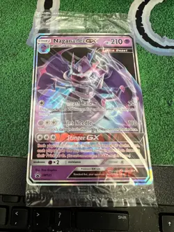 Pokemon TCG Naganadel GX SM125 Black Star Promo Holofoil SEALED!! - Image 1