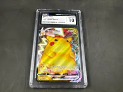 PIKACHU VMAX 044/185 POKEMON VIVID VOLTAGE HOLO RARE CGC 10 - Image 1