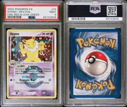 Hypno #25 Pokemon EX Fire Red Leaf Green Reverse-Holo PSA 9 Mint Graded POP 59?? - Image 3