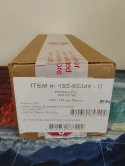 pokemon paldea evolved booster box sealed case - Image 1