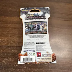 Pokemon Burning Shadows Sleeved Booster Pack Ho-oh Art TCG Sun & Moon New Sealed - Image 5
