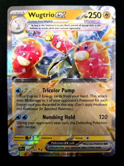 Wugtrio EX 60/162 Double Rare Holo Temporal Forces Pokemon TCG NM - Image 1