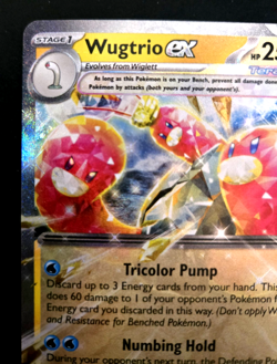 Wugtrio EX 60/162 Double Rare Holo Temporal Forces Pokemon TCG NM - Image 2