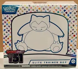 Pokemon Scarlet & Violet 151 Elite Trainer Box ETB Factory Sealed NEW Snorlax - Image 1
