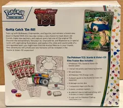 Pokemon Scarlet & Violet 151 Elite Trainer Box ETB Factory Sealed NEW Snorlax - Image 2