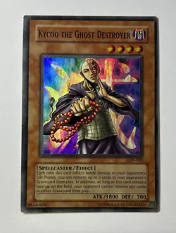 Kycoo The Ghost Destroyer Super Rare Unlimited Edition LON-062 Yu-Gi-Oh LP - Image 1