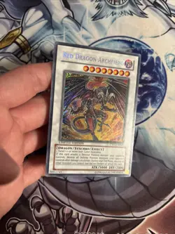 (83) Yugioh Red Dragon Archfiend CT05-EN002 Secret Rare Limited Edition LP - Image 4