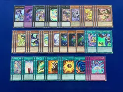 Yu-Gi-Oh! ARC-V - Lulu Obsidian's Complete Lyrilusc Xyz Deck - Image 1
