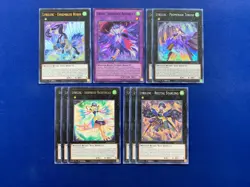 Yu-Gi-Oh! ARC-V - Lulu Obsidian's Complete Lyrilusc Xyz Deck - Image 2