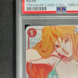 PSA 10 Nami OP01-016 Premium Card Collection Girls ED ONE PIECE Card Japanese - Image 3