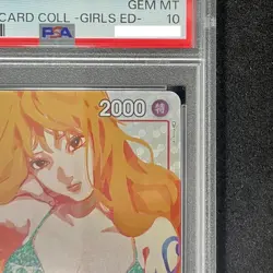 PSA 10 Nami OP01-016 Premium Card Collection Girls ED ONE PIECE Card Japanese - Image 4