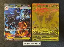 Mega Charizard X ex SAR MUR Set 110/080 116/080 Inferno X Pokemon Card Japanese - Image 1