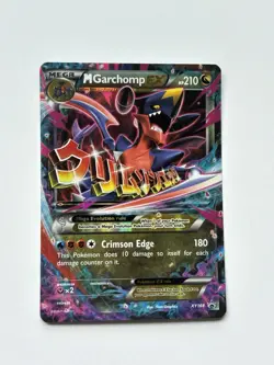 Pokemon M Garchomp EX Black Star Promos Holo Card XY168 - Image 1