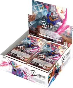 Gundam Card Game Newtype Rising Booster Box GD01 Sealed Japanese w/shrink - Image 1