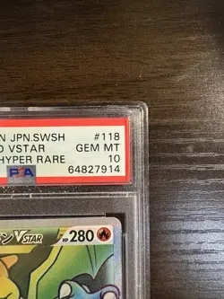 PSA10 Charizard VSTAR HR 118/100 s9 Star Birth Pokemon Card Japanse Gem Mint - Image 4