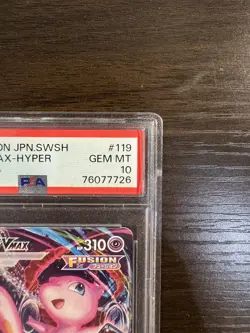 PSA 10 Mew VMAX HR s8 119/100 Fusion Arts 2021 Japanese Pokemon Card GEM MINT - Image 4