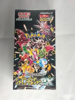 Pokemon Card Shiny Treasure ex Box sv4a Scarlet Violet High Class pack w/shrink - Image 1