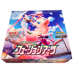 Pokemon Card Game Sword & Shield Fusion Arts Strike Mew Booster Box s8 Sealed - Image 4