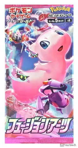 Pokemon Card Game Sword & Shield Fusion Arts Strike Mew Booster Box s8 Sealed - Image 5