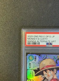 PSA 10 Luffy Ace Sabo OP13-118 119 120 Manga Alt Art ONE PIECE Card Japanese - Image 4