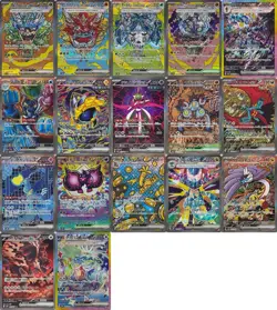 Pokemon Card SV8A Terastal Festival SAR Monsters Complete Set 17 pieces - Image 1