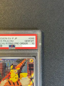 PSA10 Detective Pikachu 098/SV-P Nintendo Switch Promo Gem Mint Pokemon Card - Image 4