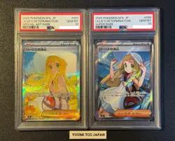 PSA 10 Lillie's Determination SR SAR Set 091/063 Mega Brave M1L Pokemon Card JP - Image 1