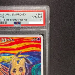 PSA 10 Mimikyu Munch A Retrospective 289/SM-P Pokemon Card Japanese Promo 2018 - Image 4