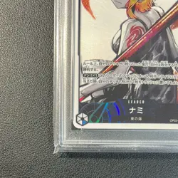 PSA 10 Nami OP03-040 L Alt Art Mighty Enemies 2023 ONE PIECE Card Game Japanese - Image 5