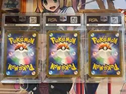 PSA 10 Iron Leaves Iron Crown Iron Boulder ex SAR Set Of 3 Pokemon Card Japanese - Image 2