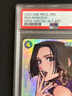 PSA10 Boa Hancock SP OP01-078 SR One Piece Card Kingdoms of Intrigue Japanese - Image 3