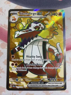 Skeledirge ex 233/193 Ultra Rare Paldea Evolved Pokemon Card TCG NM - Image 1