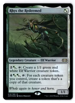 Rhys, The Redeemed NM* FOIL Double Masters 213/332 mtg -UnltdCards - Image 1
