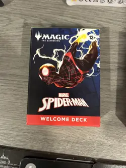 Spiderman Welcome Deck NYCC 2025 Magic The Gathering Mtg Green SEALED - Image 1