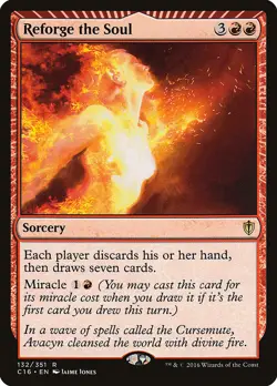 MTG - Reforge the Soul - Commander 2016 C16 - NM - Image 1
