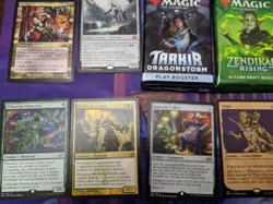 Lot Of 9 Magic The Gathering Booster Packs, 10 Rares, 60 Spiderman Commons/Unc. - Image 4