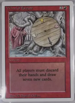 Wheel of Fortune Revised BGS 8.5 MTG NM - Image 4