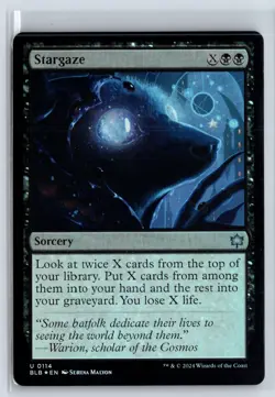 (2x) FOIL Stargaze Bloomburrow Uncommon - MTG Magic the Gathering Card - Image 1