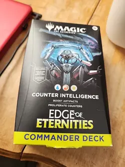Magic the Gathering Commander Decks Edge of Eternities MTG Counter Intelligence - Image 1