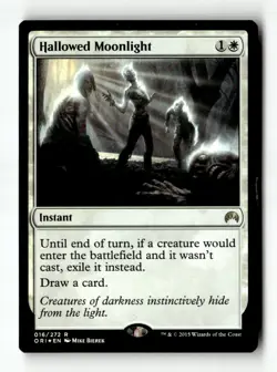 MTG | Hallowed Moonlight | ORI | Foil | Moderately Played | English - Image 1
