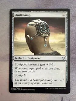 1x Skullclamp- NM- The List- Mtg Magic The Gathering Card- Free Shipping - Image 1