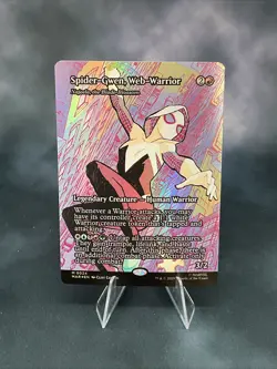 Spider-Gwen, Web-Warrior - Najeela, the Blade-Blossom (Borderless) Marvel... - Image 1