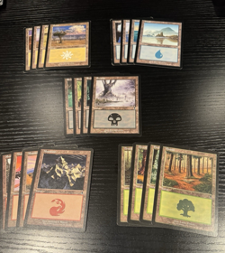 MTG Prophecy Basic Land set, 20 cards - all art included - Image 1